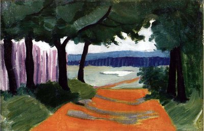 Landscape by Olga Rozanova